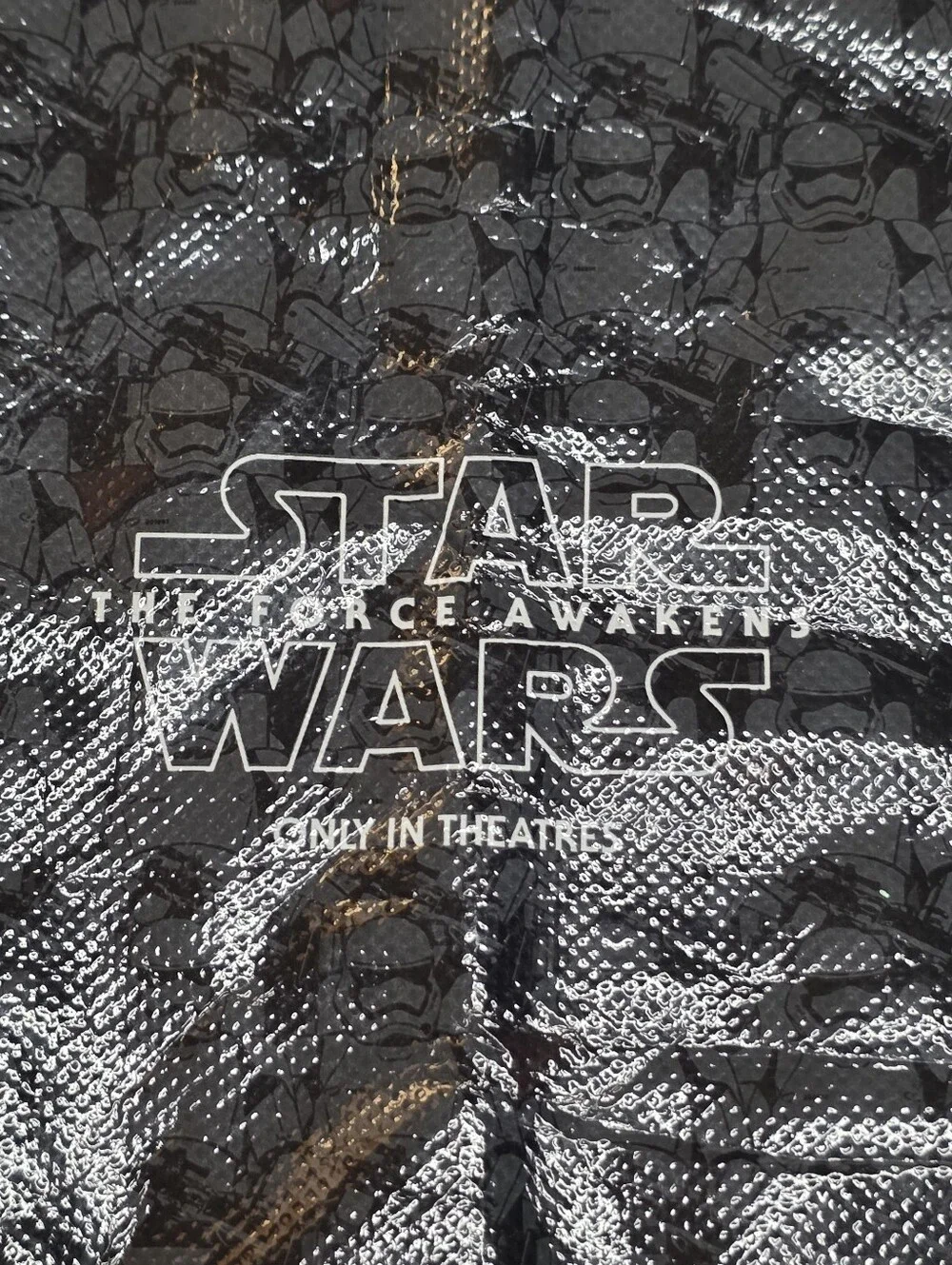 Star Wars The Force Awakens Limited Edition Promotional Subway Sandwich Tote Bag